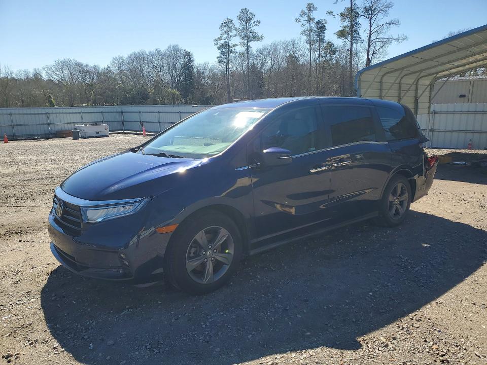 HONDA ODYSSEY EX 2022 with VIN 5FNRL6H5XNB022064 - Photo from auction