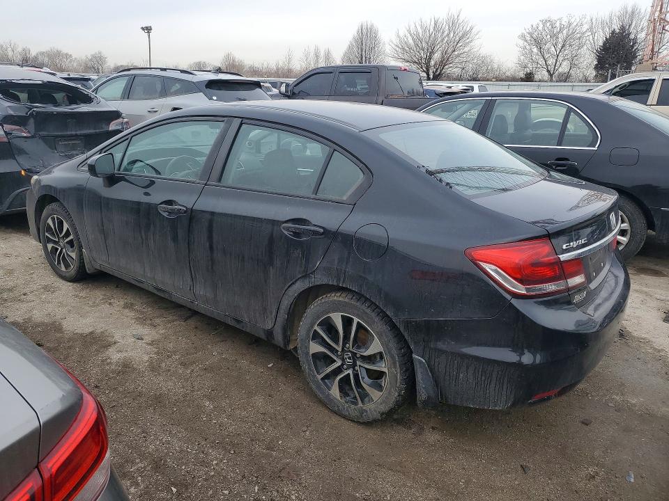 Photo 2 from auction – 2014 HONDA CIVIC with VIN 19XFB2F8XEE021093