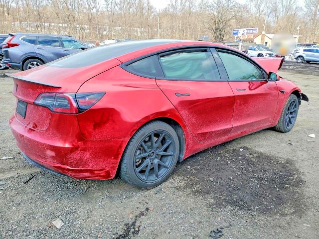 Photo 3 from auction – 2022 TESLA MODEL 3 with VIN 5YJ3E1EA9NF370359