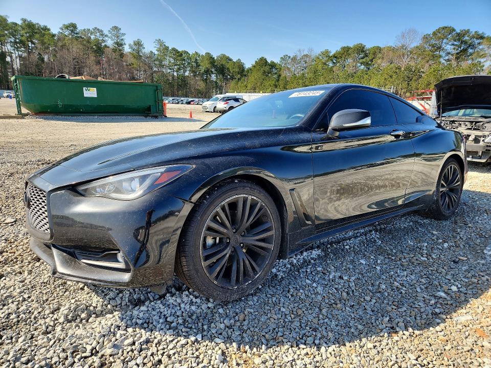 INFINITI Q60 2017 with VIN JN1EV7EK4HM364178 - Photo from auction