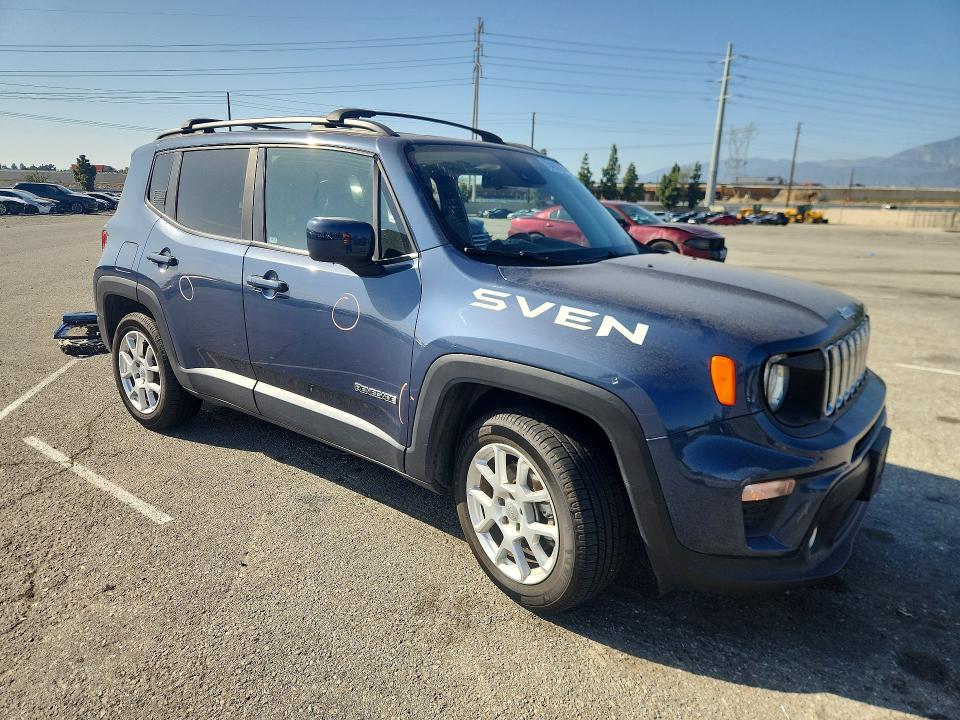 Photo 4 from auction – 2021 JEEP RENEGADE with VIN ZACNJCBB5MPM12365