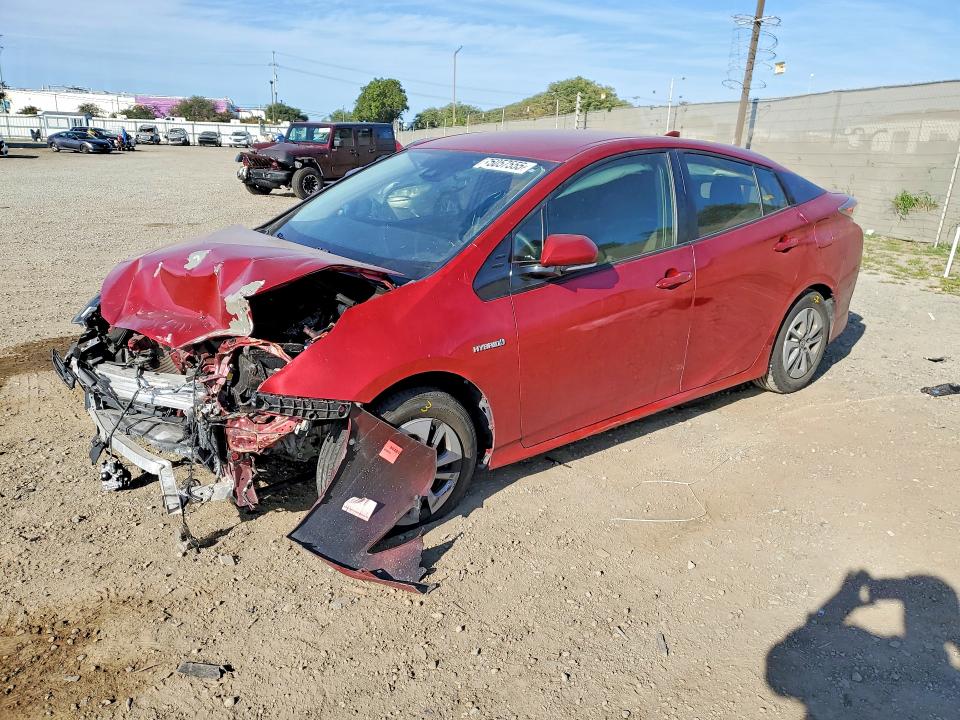 TOYOTA PRIUS 2017 with VIN JTDKBRFU3H3570733 - Photo from auction