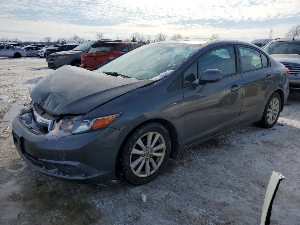 HONDA CIVIC 2012 with VIN 2HGFB2F94CH121704 - Photo from auction