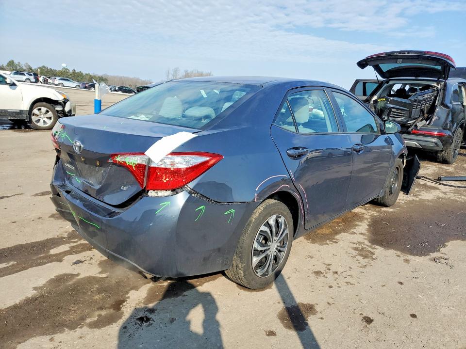 Photo 3 from auction – 2015 TOYOTA COROLLA L with VIN 2T1BURHE2FC386565