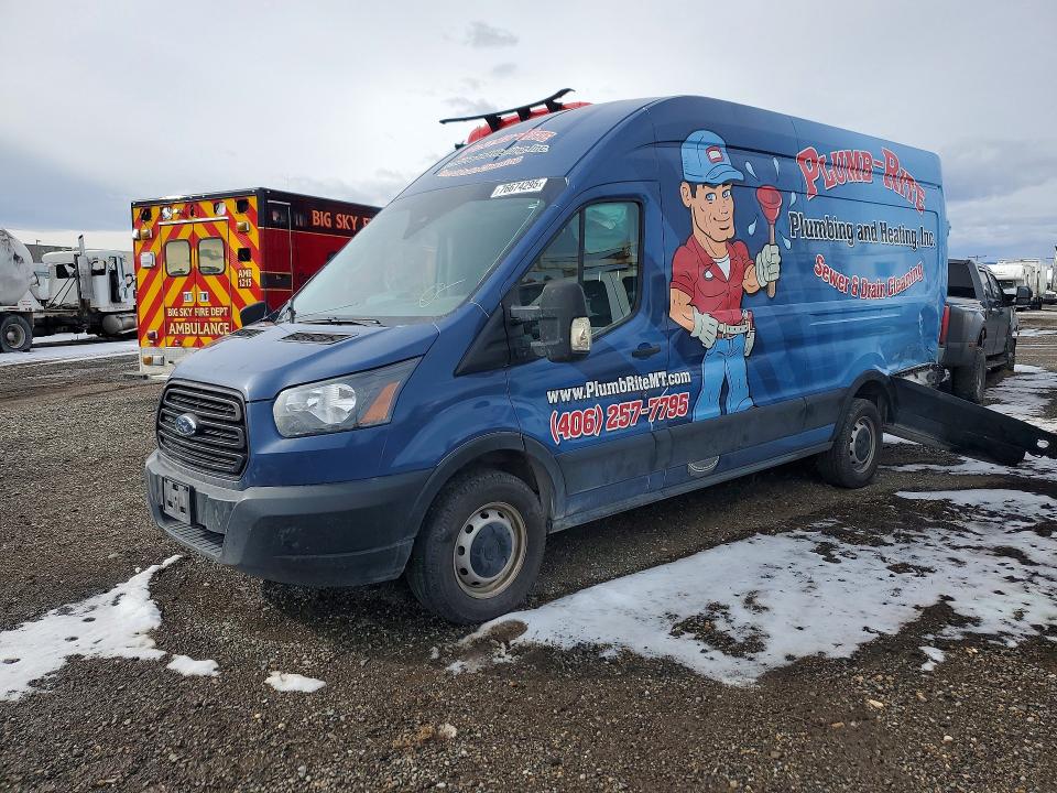FORD TRANSIT 2019 with VIN 1FTBW3XG2KKA82395 - Photo from auction