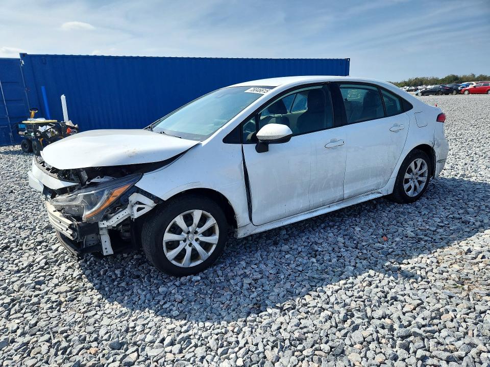 TOYOTA COROLLA 2022 with VIN 5YFEPMAE6NP307348 - Photo from auction