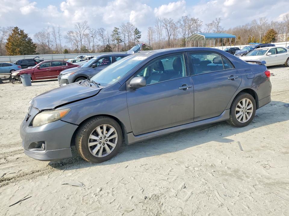 TOYOTA COROLLA 2010 with VIN 2T1BU4EE7AC455749 - Photo from auction