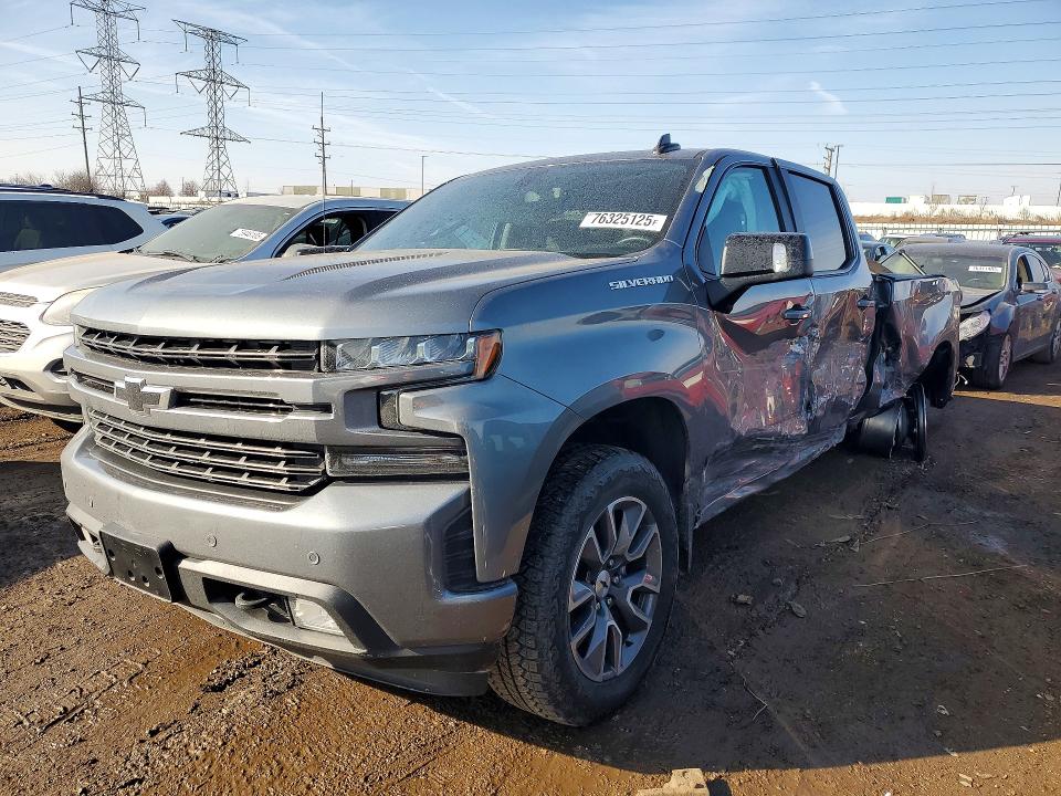CHEVROLET SILVERADO 2021 with VIN 3GCUYEED4MG293048 - Photo from auction