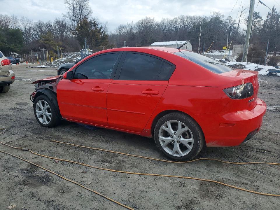 Photo 2 from auction – 2008 MAZDA 3 with VIN JM1BK324381848237