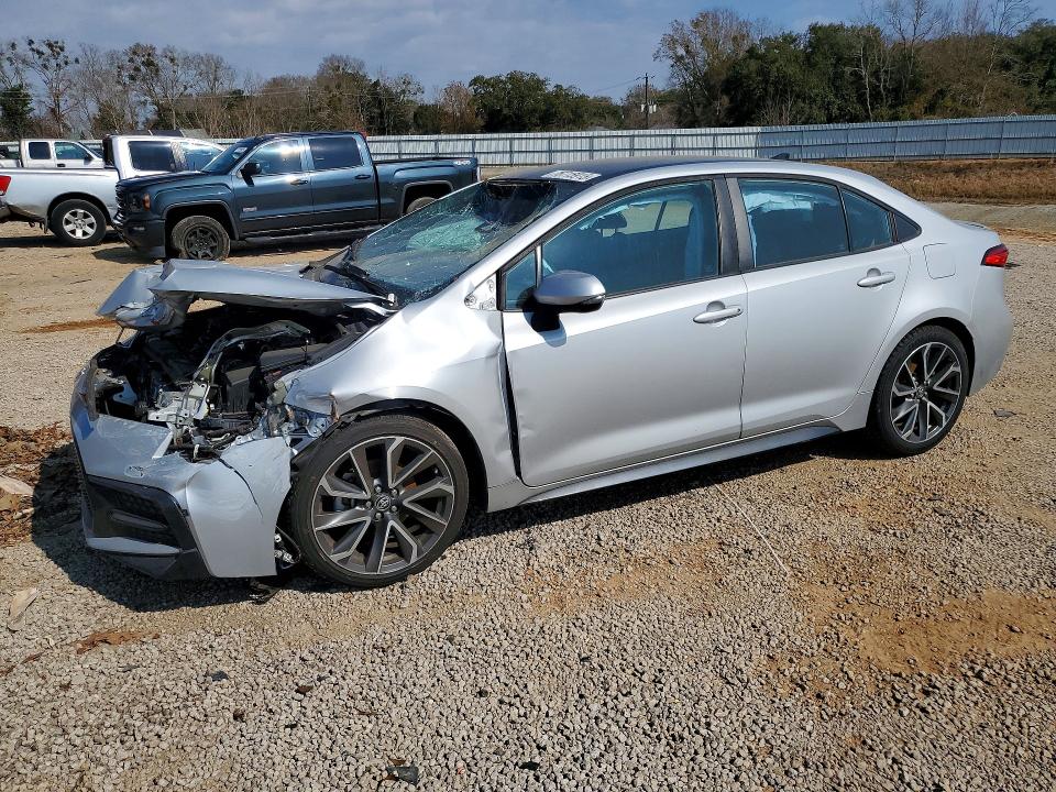 TOYOTA COROLLA 2022 with VIN 5YFS4MCE3NP109741 - Photo from auction