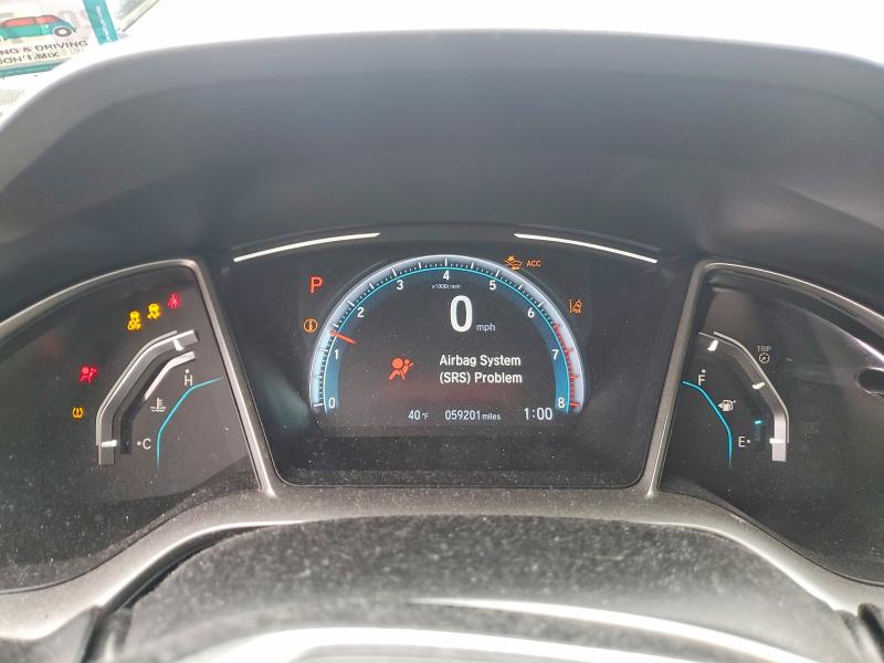 Photo 9 from auction – 2019 HONDA CIVIC EX with VIN 19XFC1F37KE208136