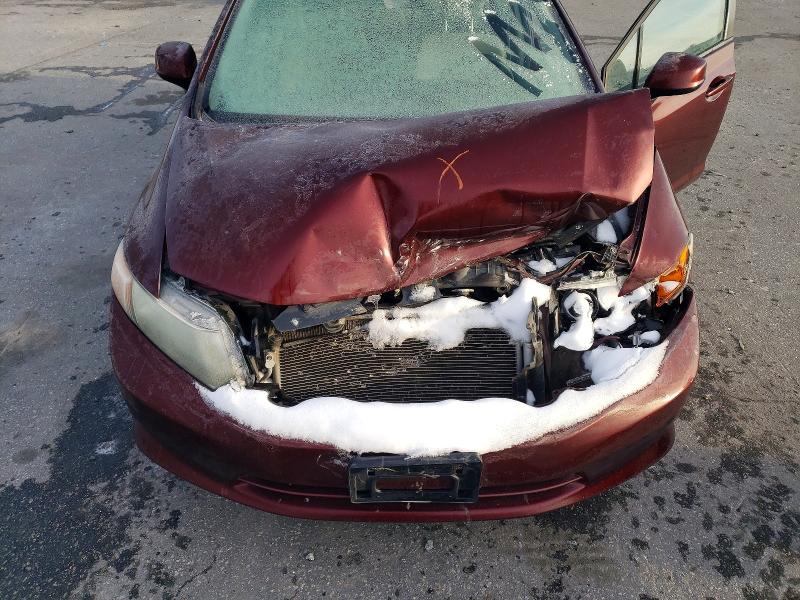 Photo 11 from auction – 2012 HONDA CIVIC LX with VIN 19XFB2F57CE375656