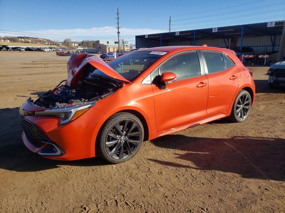 TOYOTA COROLLA XS 2023 with VIN JTNC4MBE4P3200143 - Photo from auction