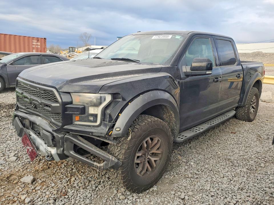 FORD F150 2017 with VIN 1FTFW1RG0HFB30626 - Photo from auction