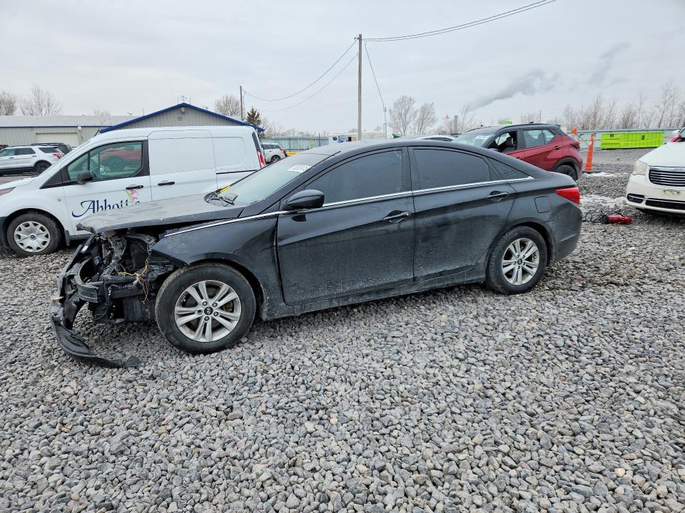 HYUNDAI SONATA GLS 2012 with VIN 5NPEB4AC8CH491411 - Photo from auction
