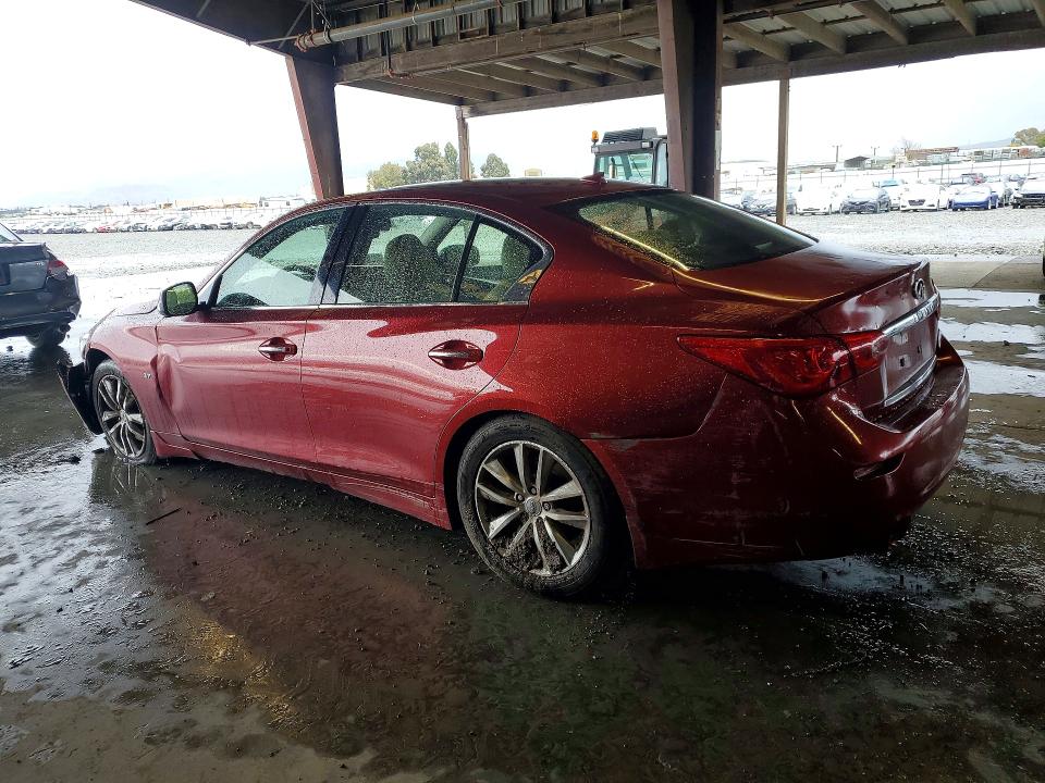 Photo 2 from auction – 2014 INFINITI Q50 with VIN JN1BV7AP2EM673762
