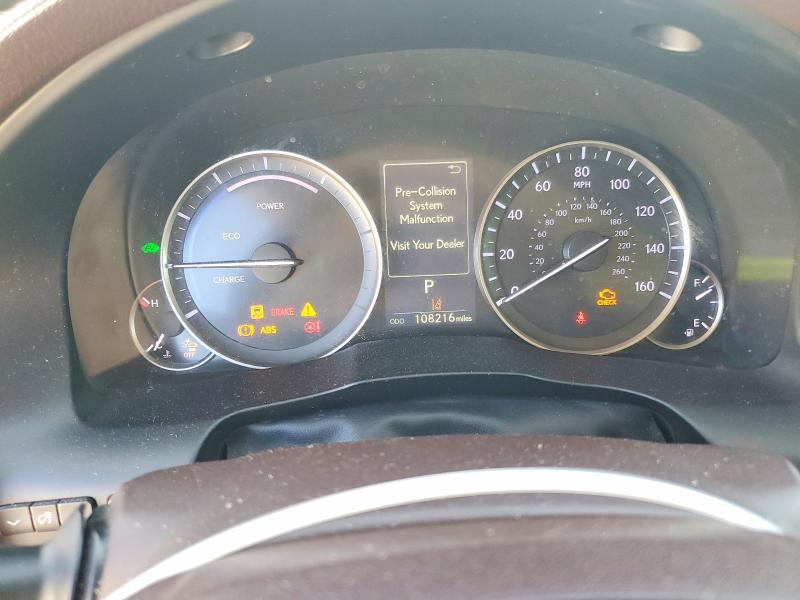 Photo 9 from auction – 2016 LEXUS ES 300H with VIN JTHBW1GG2G2120881
