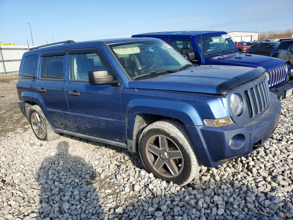 Photo 4 from auction – 2007 JEEP PATRIOT SP with VIN 1J8FF28W57D170623