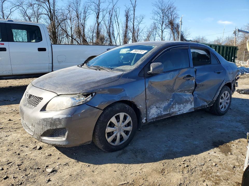 TOYOTA COROLLA 2009 with VIN JTDBL40E29J037481 - Photo from auction