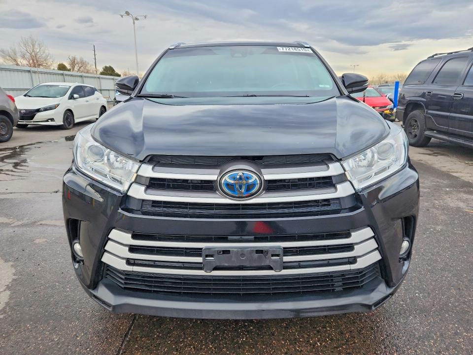 Photo 5 from auction – 2019 TOYOTA HIGHLANDER with VIN 5TDJGRFH4KS053589