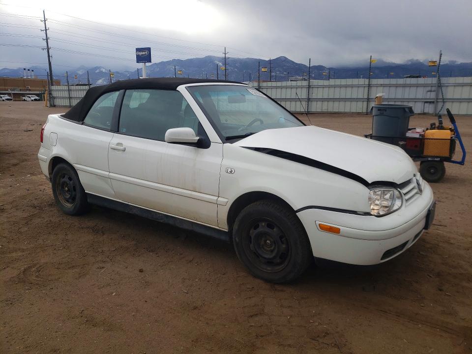 Photo 4 from auction – 2002 VOLKSWAGEN CABRIO with VIN 3VWCC21V92M800934