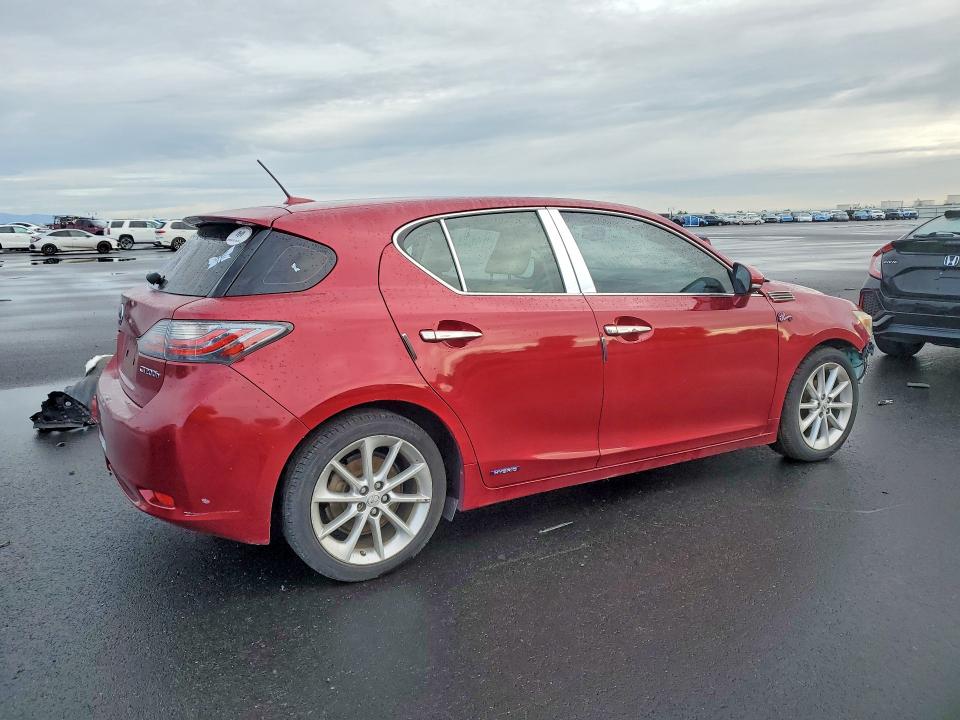 Photo 3 from auction – 2012 LEXUS CT with VIN JTHKD5BH3C2088787
