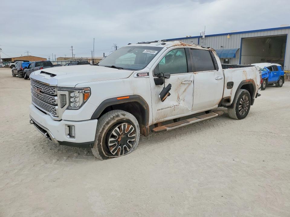 GMC SIERRA 2021 with VIN 1GT19REY3MF105504 - Photo from auction