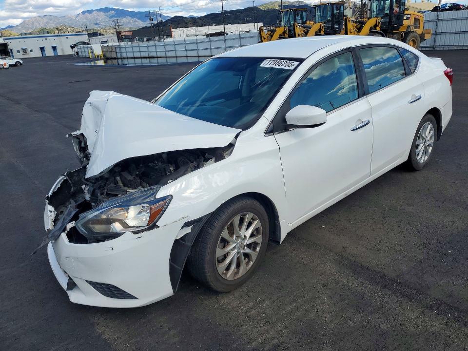 NISSAN SENTRA 2017 with VIN 3N1AB7AP1HY304073 - Photo from auction