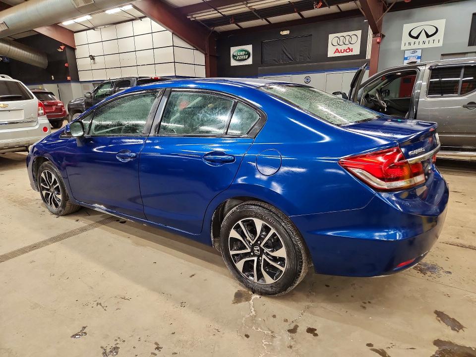 Photo 2 from auction – 2013 HONDA CIVIC EX with VIN 2HGFB2F80DH538035