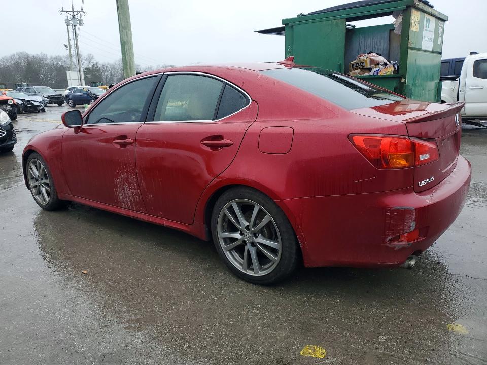 Photo 2 from auction – 2008 LEXUS IS with VIN JTHBK262085079643