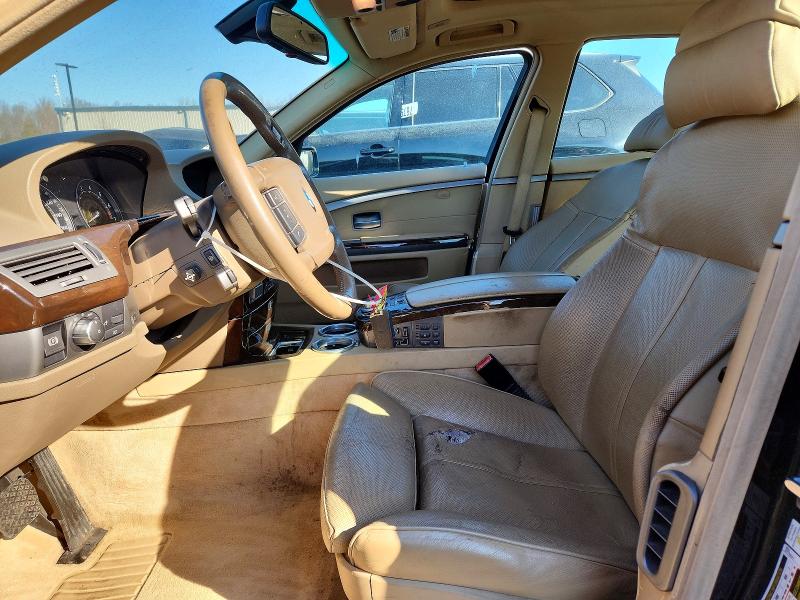Photo 7 from auction – 2006 BMW 750 LI with VIN WBAHN83556DT64357