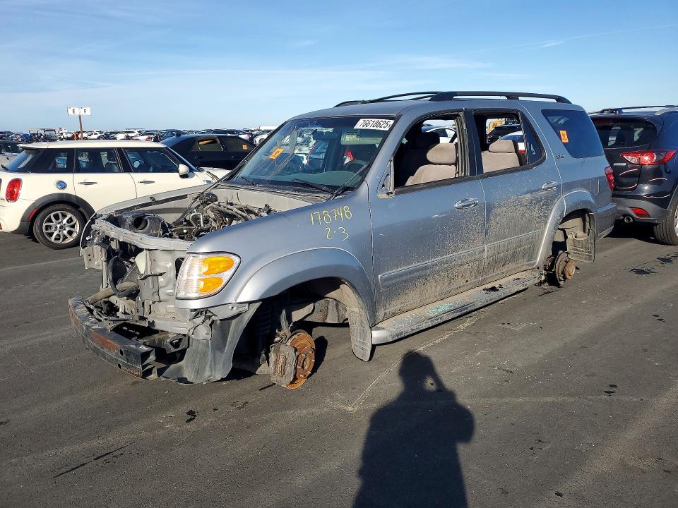 TOYOTA SEQUIOA 2002 with VIN 5TDZT34A12S108310 - Photo from auction