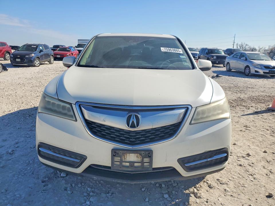 Photo 5 from auction – 2015 ACURA MDX TECHNO with VIN 5FRYD4H40FB004693