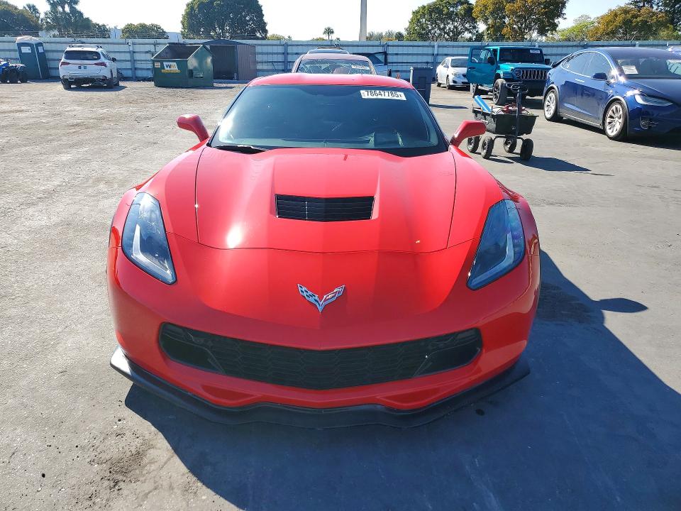 Photo 5 from auction – 2019 CHEVROLET CORVETTE with VIN 1G1YX2D76K5112866