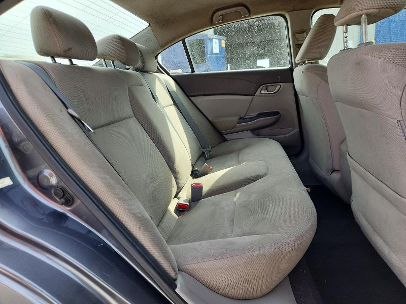 Photo 10 from auction – 2012 HONDA CIVIC LX with VIN 19XFB2F53CE103573