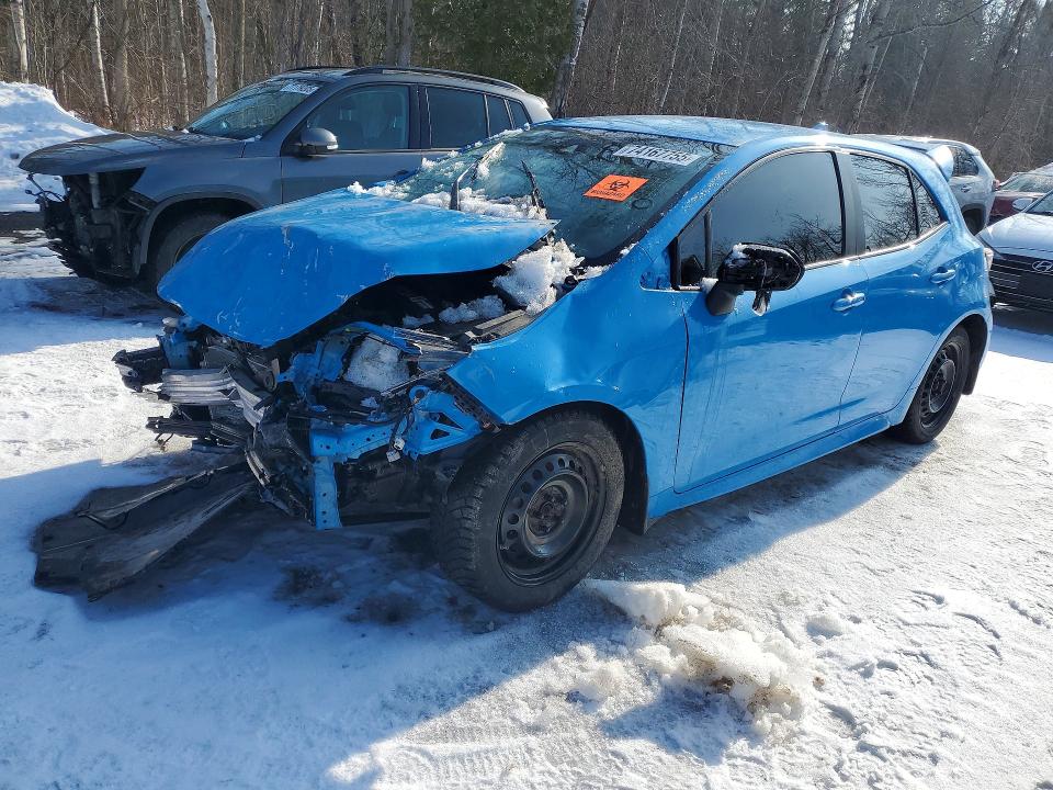 TOYOTA COROLLA 2019 with VIN JTNK4RBE7K3055245 - Photo from auction