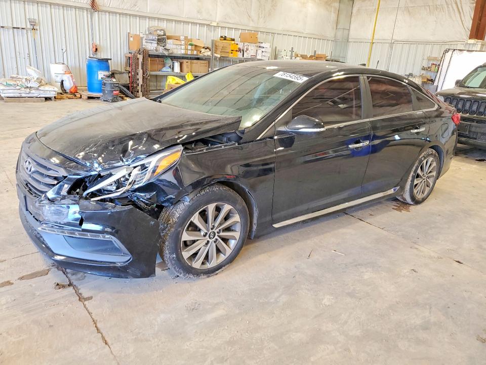 HYUNDAI SONATA 2017 with VIN 5NPE34AF6HH511539 - Photo from auction