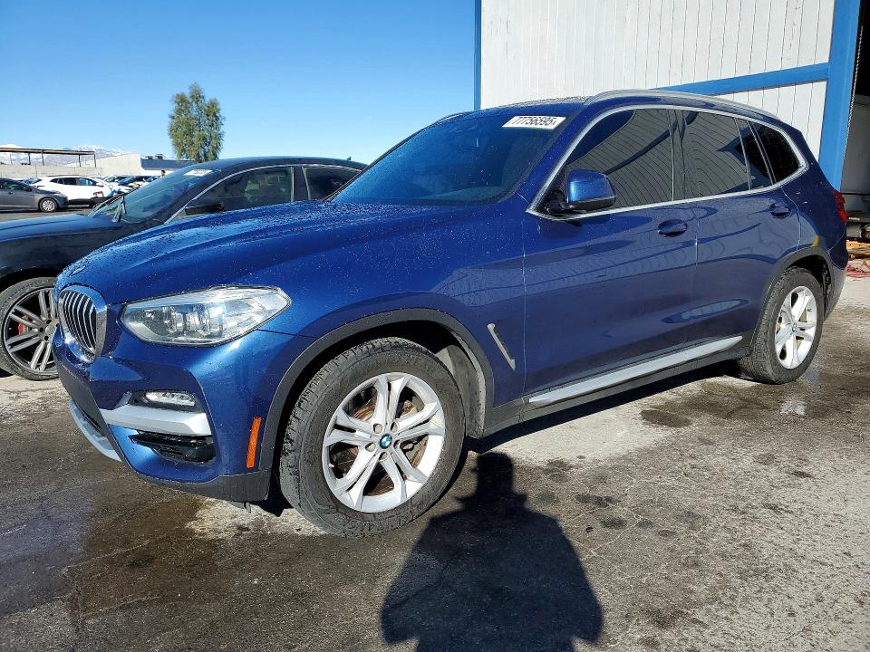 BMW X3 2019 with VIN 5UXTR7C59KLE97586 - Photo from auction