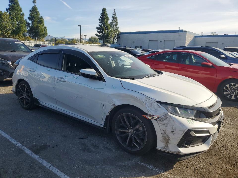 Photo 4 from auction – 2020 HONDA CIVIC with VIN SHHFK7H48LU414538