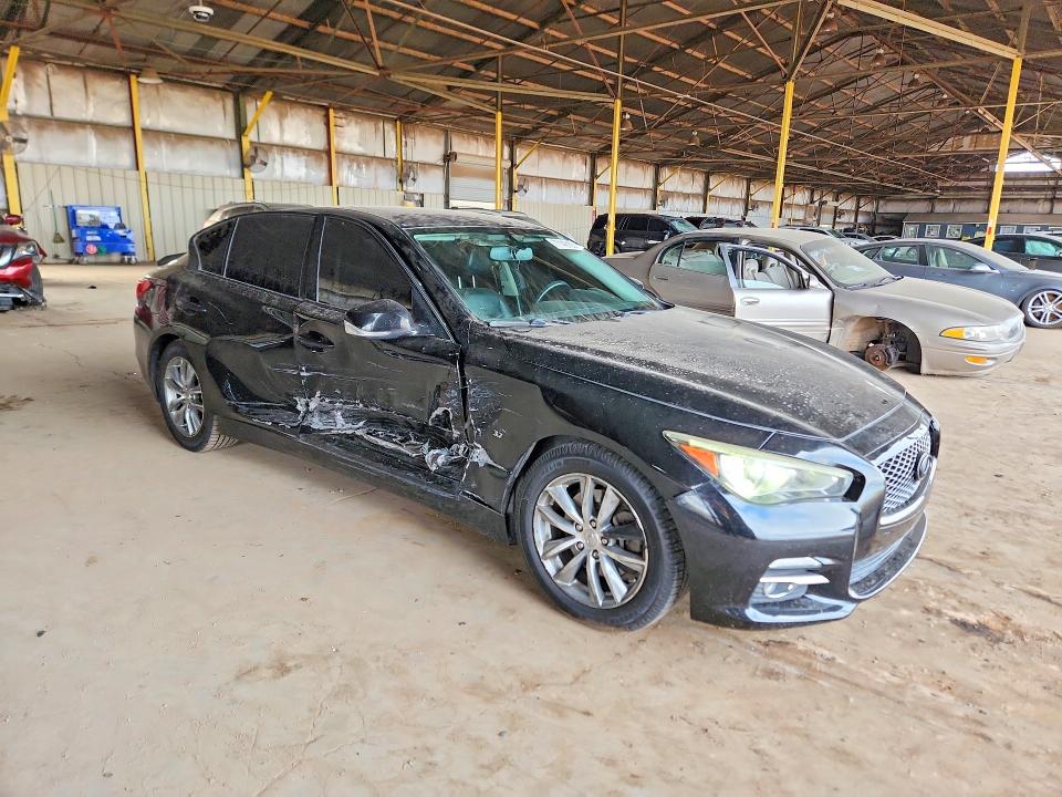 Photo 4 from auction – 2014 INFINITI Q50 BASE with VIN JN1BV7AP2EM680873