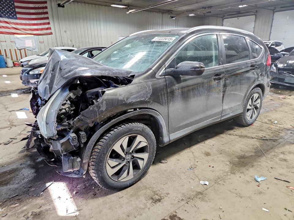 HONDA CR-V 2015 with VIN 5J6RM4H9XFL062979 - Photo from auction