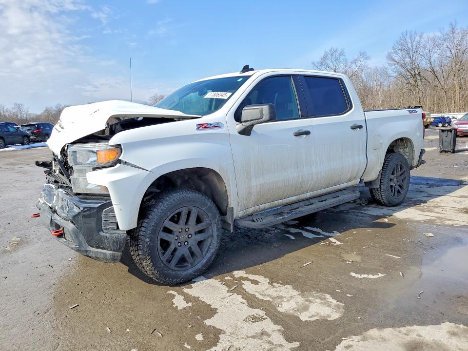 CHEVROLET SILVERADO 2021 with VIN 3GCPYCEL3MG476045 - Photo from auction