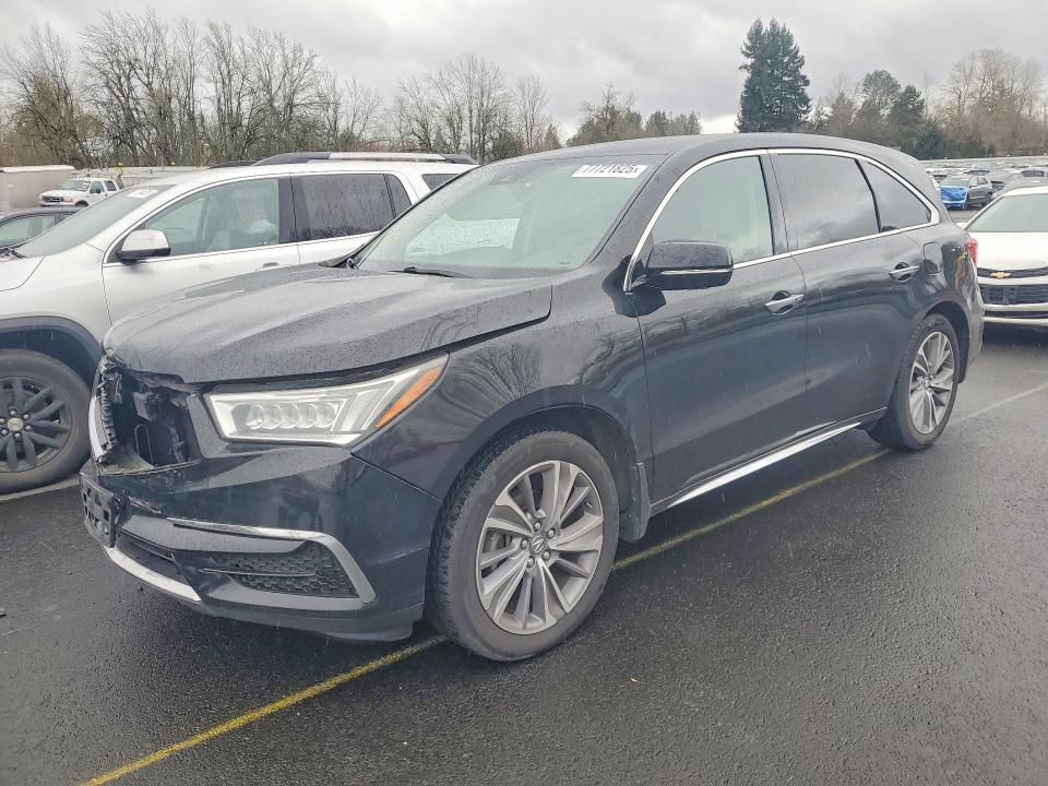 Photo 1 from auction – 2018 ACURA MDX TECHNO with VIN 5J8YD4H52JL005135