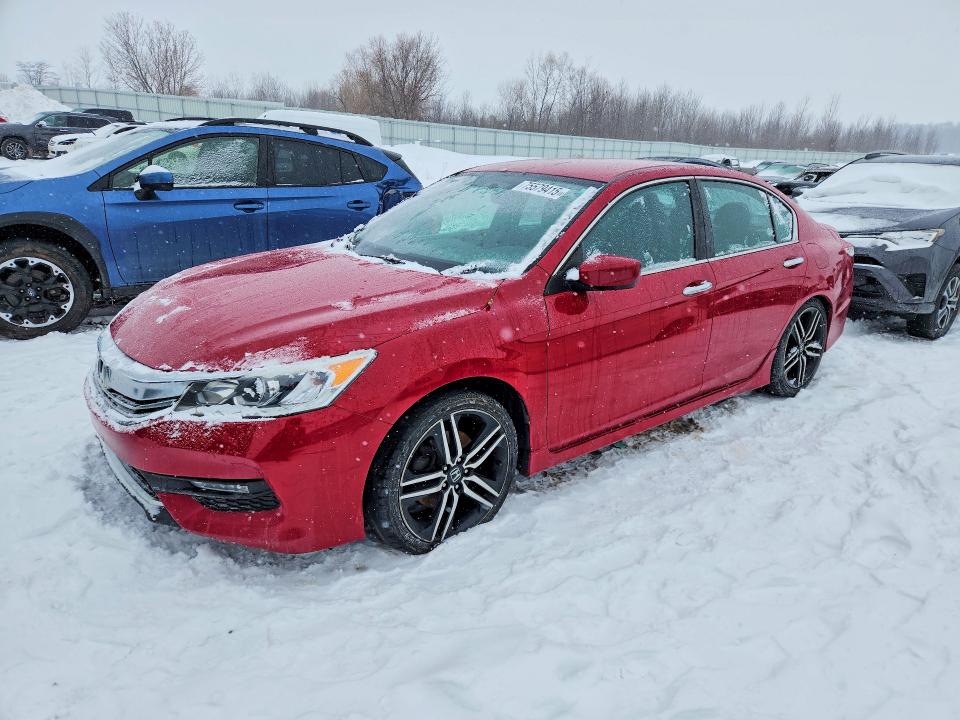 Photo 1 from auction – 2016 HONDA ACCORD SPO with VIN 1HGCR2F52GA046114