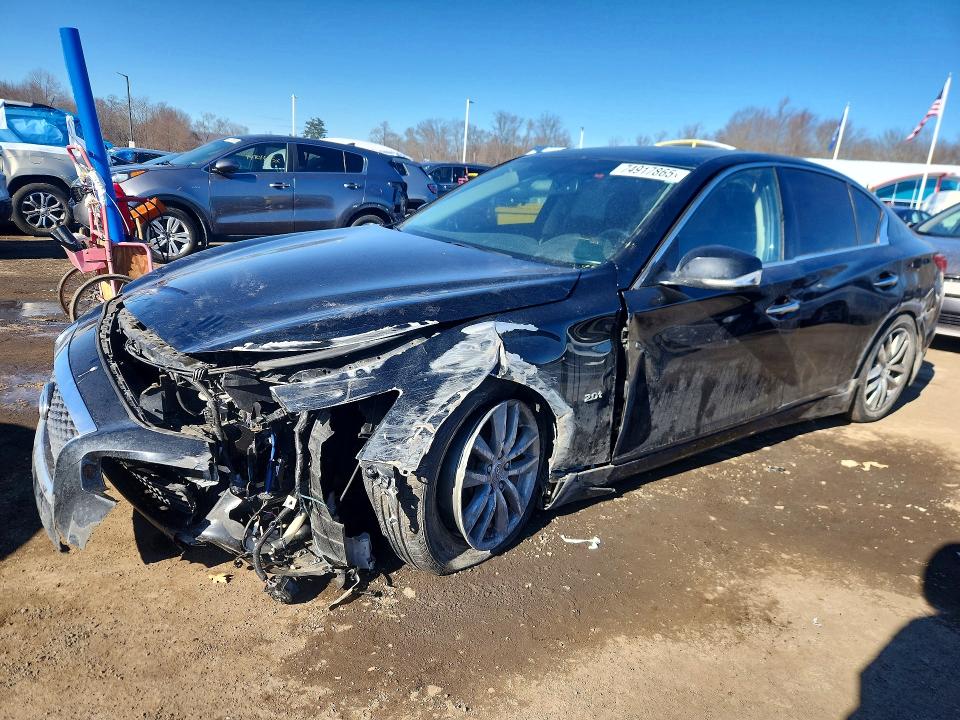 INFINITY Q50 2016 with VIN JN1CV7AR4GM251162 - Photo from auction