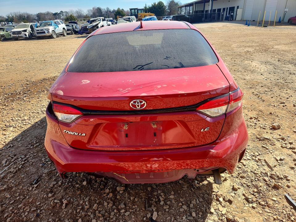 Photo 6 from auction – 2021 TOYOTA COROLLA with VIN JTDEPMAE6MJ174979