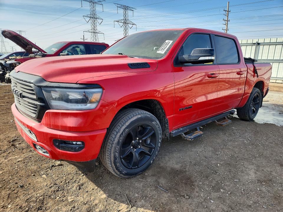 RAM 1500 2021 with VIN 1C6SRFFT4MN746020 - Photo from auction