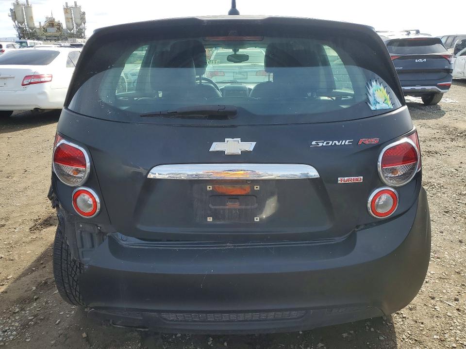 Photo 6 from auction – 2014 CHEVROLET SONIC with VIN 1G1JG6SBXE4121631