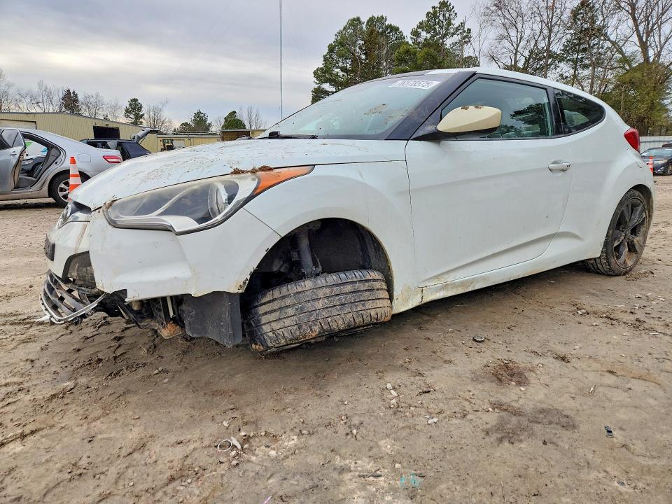 HYUNDAI VELOSTER 2012 with VIN KMHTC6AD9CU022516 - Photo from auction