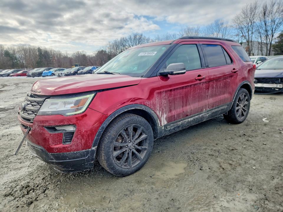 FORD EXPLORER 2019 with VIN 1FM5K8D8XKGA74711 - Photo from auction